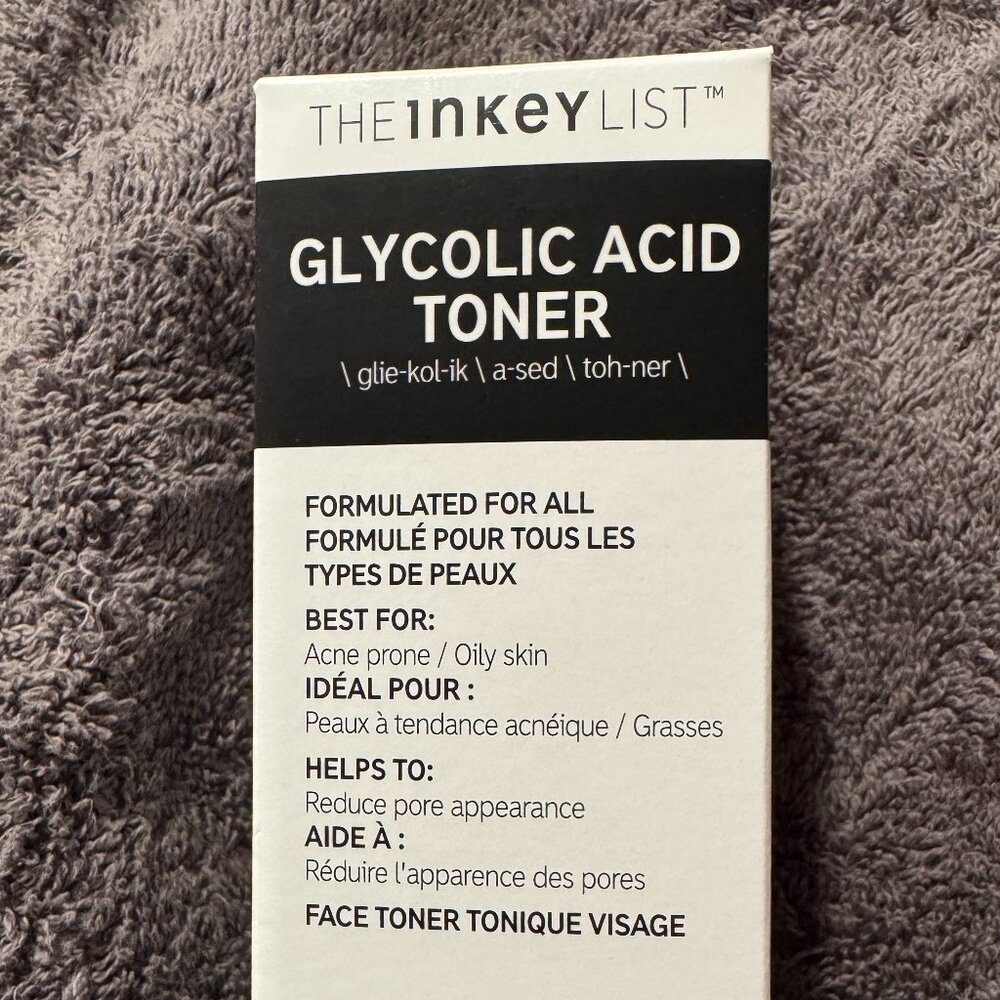 The INKEY List  Glycolic Acid Exfoliating Toner